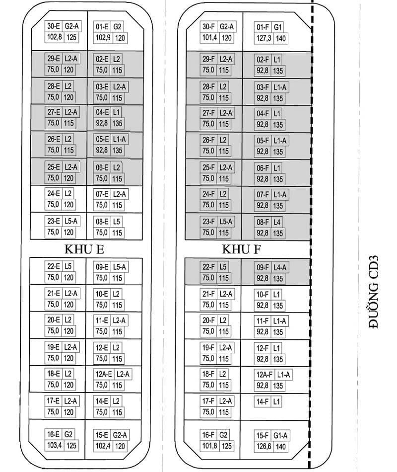 Biệt thự liền kề A10 Nam Trung Yên