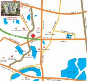 Mặt bằng thiết kế căn hộ Sky Central 176 Định Công