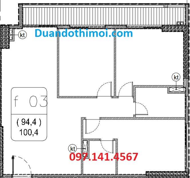 Xuat-ngoại-giao-can-goc-3-phong-ngủ-chung-cu-handico-complex-33-le-van-luong